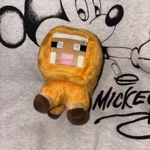 Minecraft orangefarbenes Schaf 6 Zoll Plüschpuppe Entdecker Abenteuer Mojang Jinx Spielzeug Kinder - Bild 1 von 3