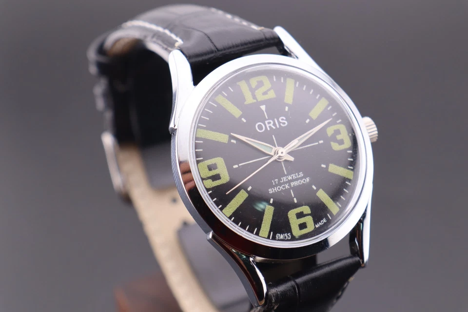 Oris Vintage Hand Winding Mechanical Men's Wrist Watch - Swiss Made - Image 1 of 4