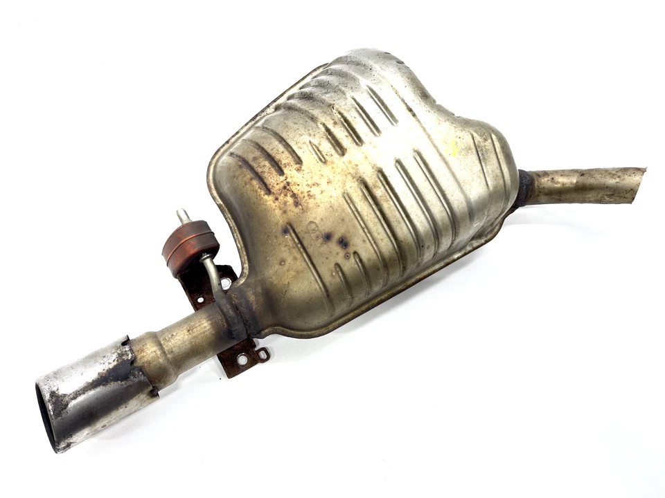 AUDI A6 C6 2005-2008 3,2 L ESCAPE SILENCIADOR TRASERO DERECHO PASAJERO CON SUSPENSIÓN OEM Foto 1 de 4