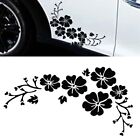 Stickers Vehicle 40cm Beautiful Black Decals Decoration Delicate Flowers