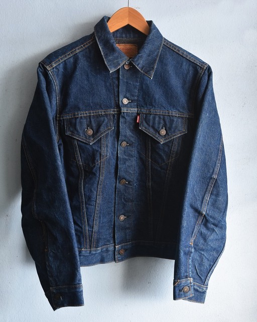 Vintage Levi's Jacket Big E Denim Lvc Repro Dark Type II Xs