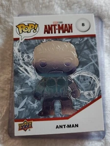 2023 Funko Marvel Upper Deck Infinity Saga Platinum Ant-Man #8 Trading Card - Picture 1 of 4