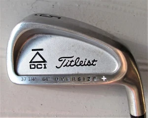 Titleist DCI Black Oversize + 5 Iron Steel Shaft M Flex Senior RH 37-1/4” - Picture 1 of 7