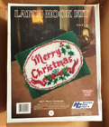 1988 National Yarn Crafts Latch Hook Rug Kit Merry Christmas 18 X 24-New