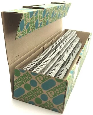 Lot of 50 Phoenix Contact DIK 1,5 Sensor Actuator Terminal Blocks 250V, 2715966 - Image 1 of 4