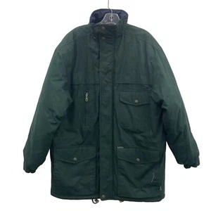 Pacific Trail Men's Green Blanket Lined Full Zip Winter Overcoat Jacket Size M - Picture 1 of 6
