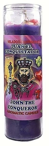 CANDLE COCKTAIL AROMATIC VELA JOHN THE CONQUEROR- JUAN EL CONQUISTADOR AROMATIC - Picture 1 of 1