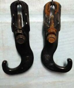 2004-2015 Nissan Titan Armada Recovery Tow Hooks Set OEM Used Pair Left Right