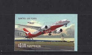 AUSTRALIEN 2020 100 JAHRE ZIVILLUFTFAHRT SELBSTKLEBEND FEIN GEBRAUCHT - Bild 1 von 1
