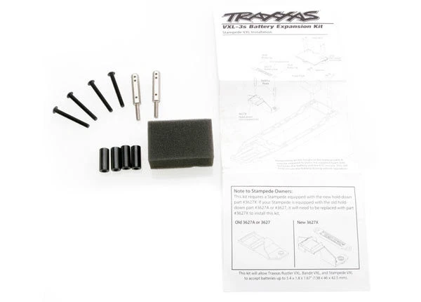 Kit de expansión de batería Traxxas 3725X para Rustler, Bandit, Stampede 2WD VXL y XL-5 Foto 1 de 1