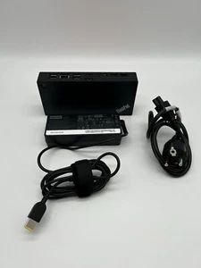 Lenovo ThinkPad Dockingstation Usb C Modell 40AY  40AY0090EU + Netzteil 90W Top! - Bild 1 von 12