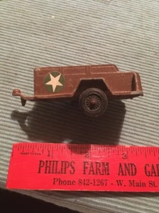 VINTAGE TOOTSIE TOY U.S. ARMY Trailer - Picture 1 of 4