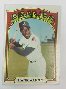 1972 Topps Baseball #299 Hank Aaron - Picture 1 of 7