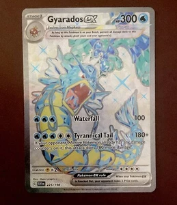 Pokémon JCC Gyarados Ex Escarlata y Violeta Base Set 225/198 Holo Ultra Raro - Imagen 1 de 2