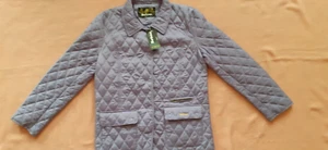 Womens Barbour Quilted Jacket Purple Size 14 - Picture 1 of 10