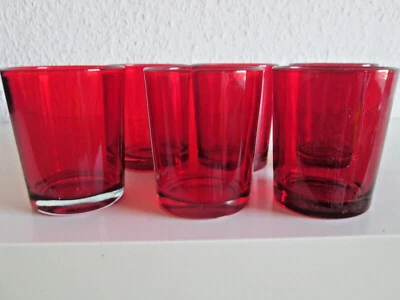 4 TEELICHTHALTER KERZENGLAS WINDLICHT festlich Advents Deko Weihnacht Wohnzimmer - Bild 1 von 2