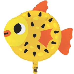 Big Fish Balloon Kids Birthday Party Decoration Aquarium Sea Animal Goldfish - Picture 1 of 1