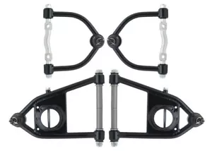 Mustang II 2 Control Arms Tubular Upper & Lower "Narrow'' Coil Spring Black - Picture 1 of 2