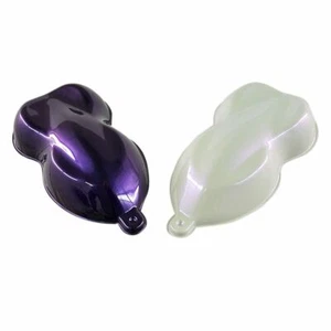 Iridescent / Interférence Perle Pigment Poudre - Scintillement Violet - Picture 1 of 1