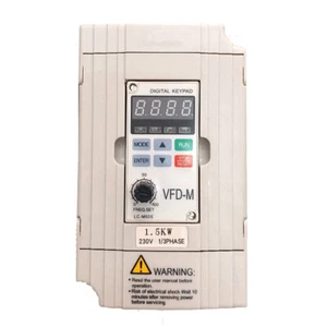 1 Stück NEU Wechselrichter VFD015M21A 1,5KW 220V - Bild 1 von 1