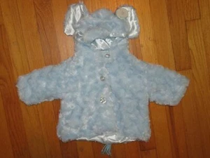 NWT Bearington Baby Little Peanut Elephant Coat Blue Size 6-9 Months - Picture 1 of 8