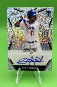 2020 Leaf Ultimate Draft Gold /75 Luis Rodriguez Auto XRC Rookie #BA-LR1 Dodgers - Picture 1 of 2