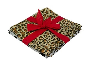 Fat Quarter Bundle Polycotton Animal Skin Fabric Patchwork Quilt Craft Sewing - Picture 1 of 5