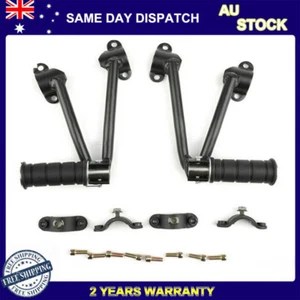 Rear Passenger Foot Peg Bracket For Kawasaki Vulcan 650 VN650 2015+ Black AU - Picture 1 of 7