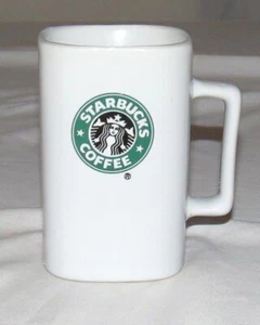 Starbucks 12 oz 2007 Square Mug - Picture 1 of 3