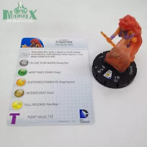 Heroclix Teen Titans set Starfire #047a Super Rare figure w/card! - Picture 1 of 1