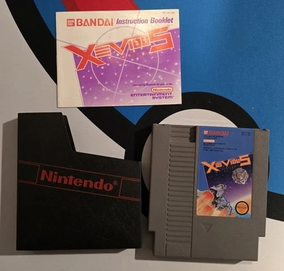 Xevious w/ Manual Nintendo Entertainment System TESTED - Image 1 of 4