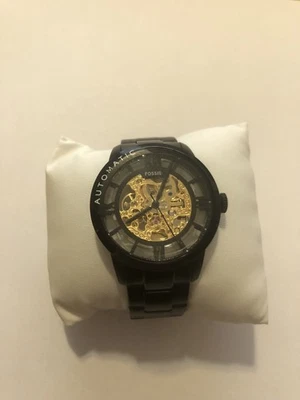 Fossil Men's Townsman Automatic Stainless Steel Two-Hand Skeleton Watch ME3197 - Image 1 of 3