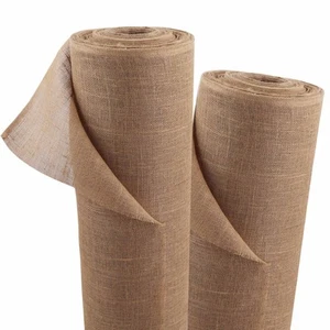 40m x 1m Jutegewebe 215g/m² Jutematte Gartenjute Jute Stoff Sackleinen Juteband - Bild 1 von 9