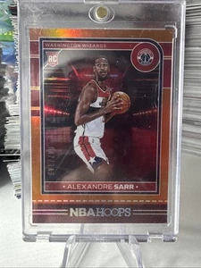 Alex Sarr - NBA Hoops 24-25 - Orange /149 - RC - Picture 1 of 2