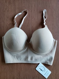 Willuhwisly Damen Nude Niedriger Rücken Bügel BH Größe 34DDD 3XL - Bild 1 von 13
