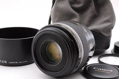 [Mint] Canon EF-S 60mm F/2.8 macro USM  Lens With hood APS-C From Japan #7 - Image 1 of 4