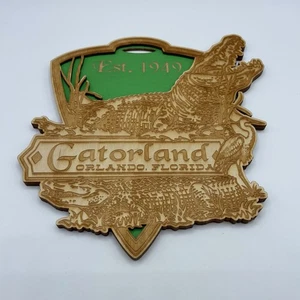 Florida Gatorland Holzschild 8x6 - Bild 1 von 1