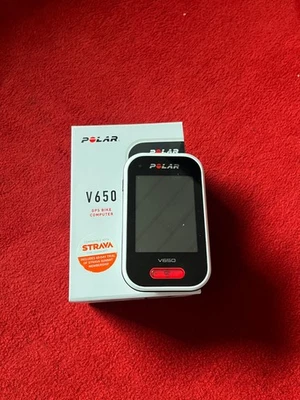 Polar V650  HR Fahrradcomputer mit GPS - Schwarz - Bild 1 von 3