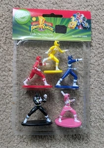 Wilton Power Rangers Cake Toppers Decorations - 1994 New Old Stock! - Picture 1 of 2