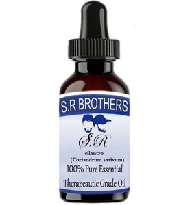S.R. Aceite esencial Brothers cilantro hoja 100 % puro y natural - Imagen 1 de 31