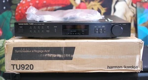Harman Kardon TU920 Digital Synthesized Quartz-Locked Tuner FM/AM *Damage* - Picture 1 of 13