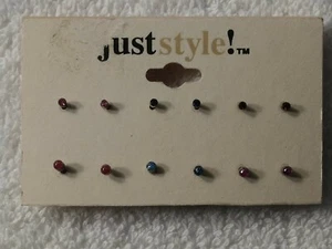 Just Style Set Of 6 Pairs Of Earrings - Picture 1 of 12