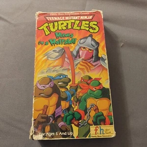 Teenage Mutant Ninja Turtles - Heroes In A Half Shell (VHS, 1988) - Good - Picture 1 of 3