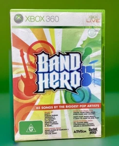 Juego Xbox 360 Band Hero con Manual PAL 65 Canciones Pop Rock Guitarra Estilo Héroe - Imagen 1 de 11