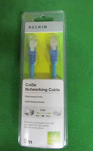 Cable de red Belkin 5M Blue Cat5e - Imagen 1 de 2