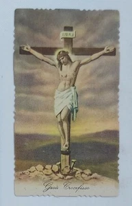38505 Holy card - Santino 0704 - crocifissione - Picture 1 of 4
