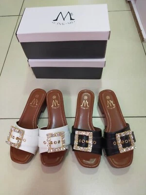 Mules sabot sandales femme HB609-1 - Photo 1/4