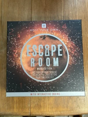 Host Your Own Escape Room Mars Edition!  Talking Tables Ltd Interactive Ending - Image 1 of 4