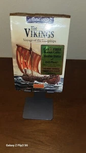 The Vikings Voyage of the Longships DVD & Book - Unopened - Picture 1 of 1