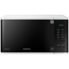 Forno Microonde Samsung 23L Bianco, 800W, Design Elegante, Cottura Vapore rapida
